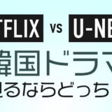 韓国ドラマ見るならNetflixとU-NEXTどっちが良い？【韓ドラ好きが徹底比較】